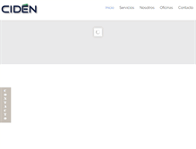 Tablet Screenshot of cidenmexico.com